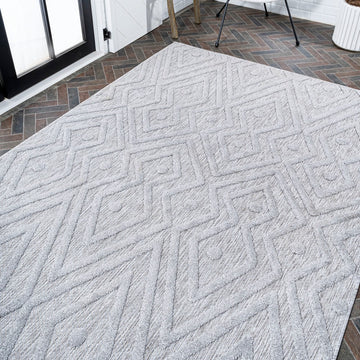 Balansat Moroccan Diamond Indoor/outdoor Area Rug